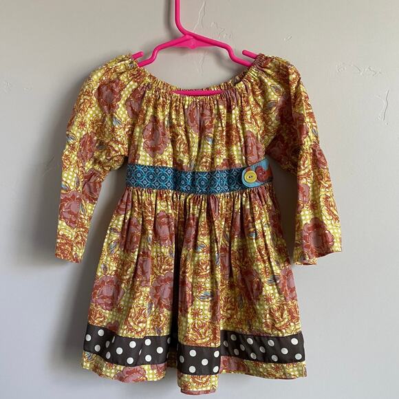 Matilda Jane size 6 Lovely West Palm Peasant Top - Picture 1 of 2